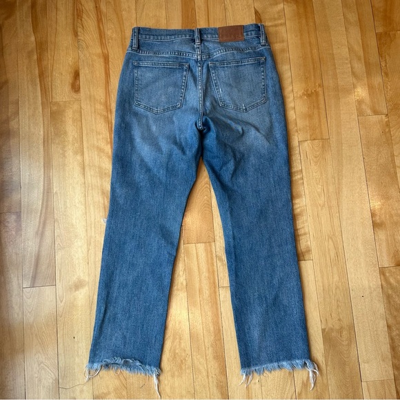 J Crew Denim Blue Distressed Jeans size 25 - Picture 3 of 3